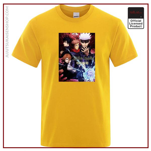 Anime Gojo Satoru T Shirt Men Jujutsu Kaisen Short Sleeve Mens Clothing Summer Tee Shirt Hip 2 - OFFICIAL ®Jujutsu Kaisen Merch