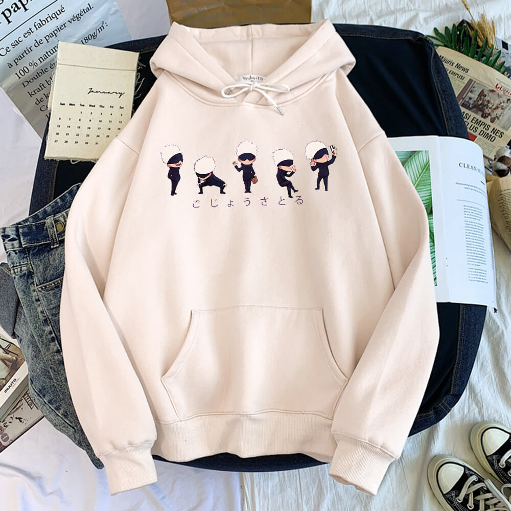 Jujutsu Kaisen Printing Mens Sweatshirts Japan Comics Sweatshirts Anime Casual Fashion Streetwear Oversize Loose Male Hoodies - Jujutsu Kaisen Shop