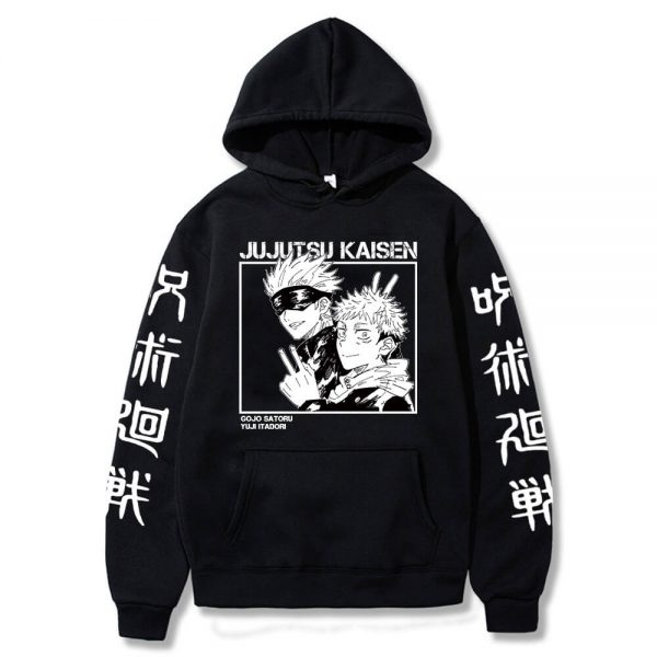 Jujutsu Kaisen Hoodies For Adult Men Anime Gojo Satoru Graphic Pullover Sweatshirts New Fashion 2021 - OFFICIAL ®Jujutsu Kaisen Merch